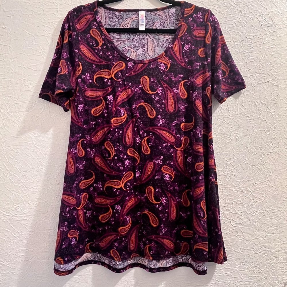 LuLaRoe Multicolor Tunic Women's Blouse‎ Size S